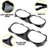 Reliable-Front Headlight Lamp Bezel Grille Frame Trim Headlight Bezel Frame For Dodge Challenger 2015- 68259053AB 68259052AB