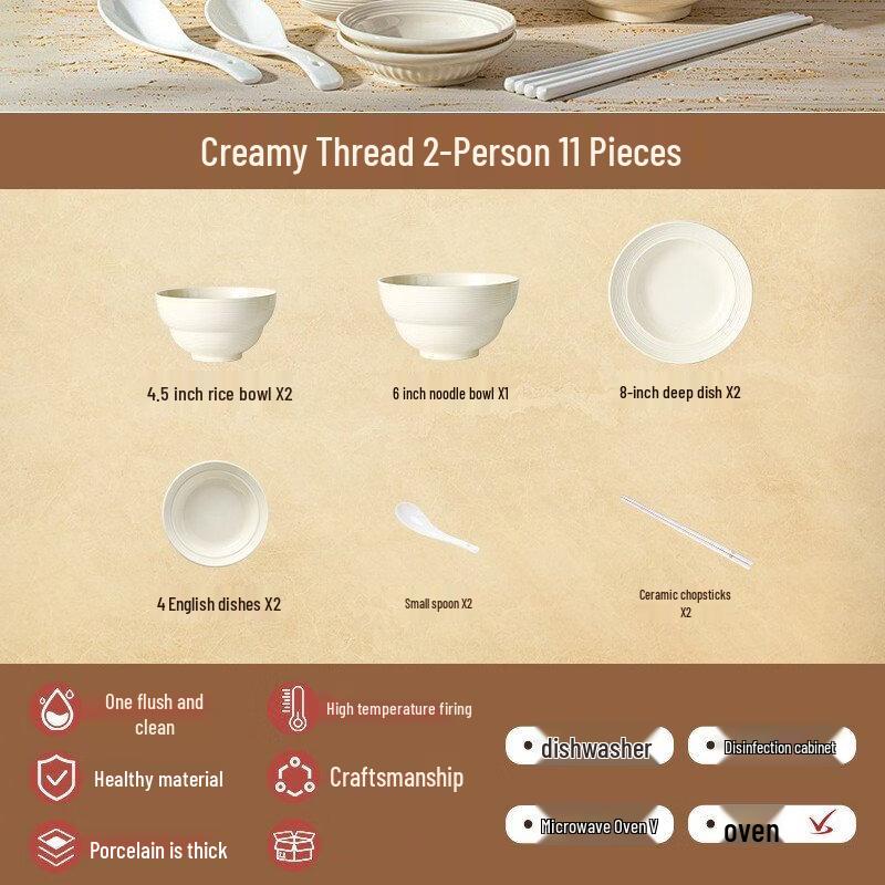 Abay Nordic Ceramic Tableware Set