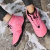 Fashion Thick-heeled Snowshoe Womens Tourist Shoes Boots Sneakers Blue Hiking Shoes Sport Teni Saoatenis New Collection Brand Name