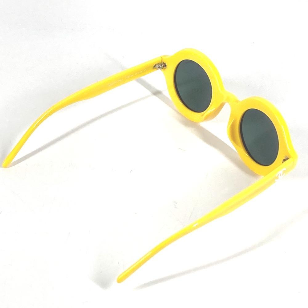 Chanel 71314A Logo Pharrell Williams Eyewear Glasses Sunglasses Plastic Yellow