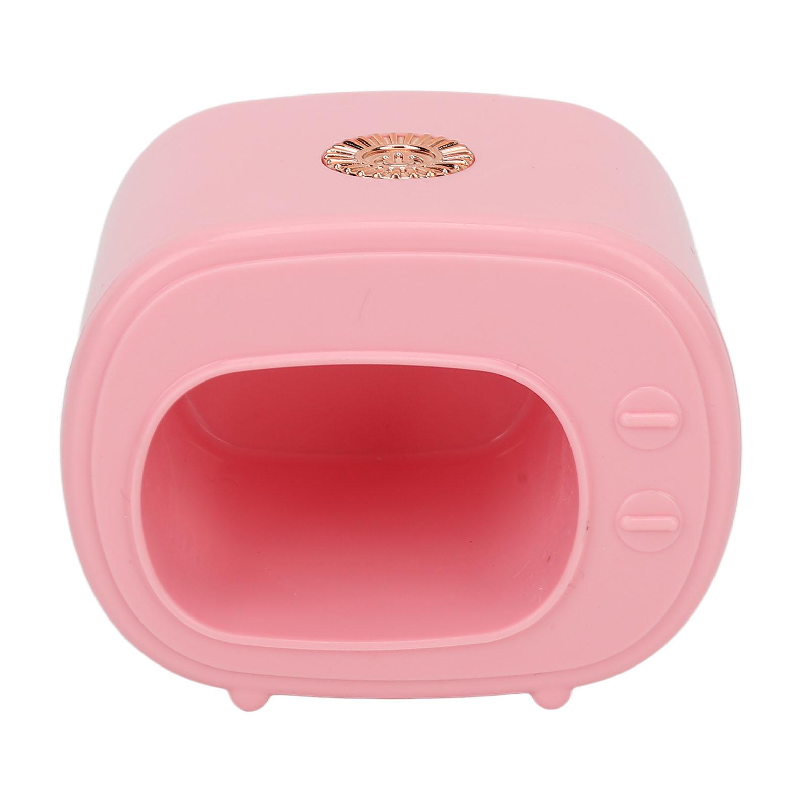 UV LED Nail Lamps Fast Drying 4 Lamp Beads Soft Lighting Portable Gel Nail Polish Curing Lamp for Nail Art