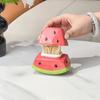 Decorative Watermelon Toothpick Box Creative Cotton Swab Box Ceramic Toothpick Jar  Office Desk