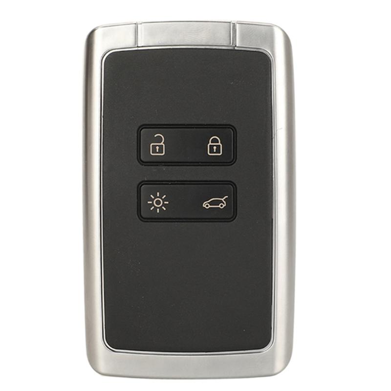 

Car Smart Key 434Mhz Car Remote Control Suitable Forrenault With4a Chip Silver Back Flat как