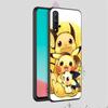 CT53 Cute Pikachu Case for OPPO Reno 8 6 5 4 Pro Find X3 A17 A31 A38 A40 A53 A54 A55 A74 A76 A78 A77 A80 A94 A95 A96 Lite Black Sofe Cover