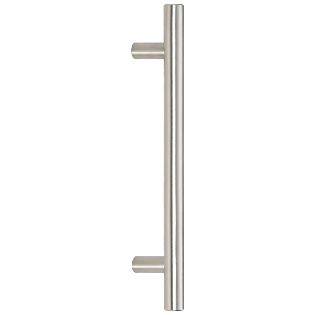 Furniture Handles 10 Pcs Silver 128 Mm Stainless Steel