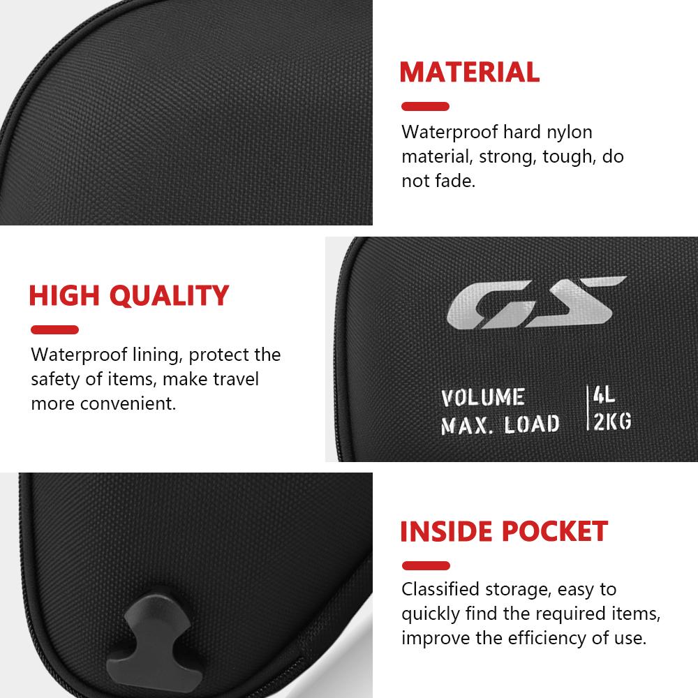 R1300GS Adventure Motorcycle Accessories Fairing Left Right Radiator Cowl Bags Waterproof For R 1300 GS ADV R1300GSA 2024-2025