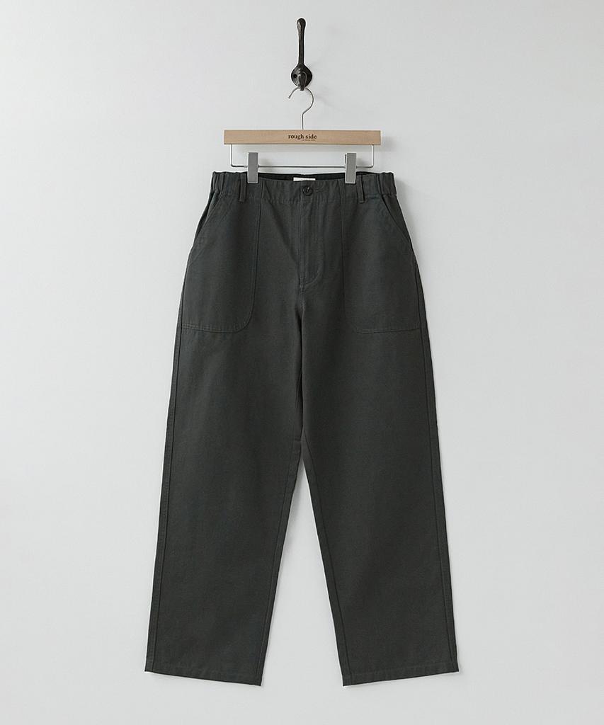 Leopeusaideu Elastic Fatigue Pants Charcoal