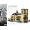 MOC World Famous Architecture Edifice Opera House Building Blocks Villa Savoye Bridge Tower Toy Children Birthday Christmas Gift