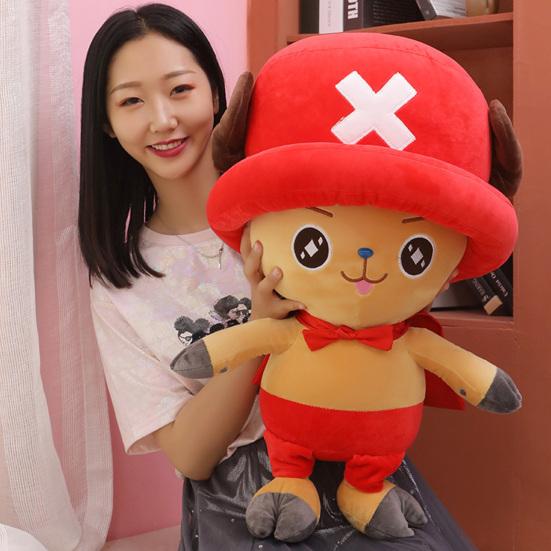 Anime Cartoon Figure One Piece Chopper Plush Doll Cute Toy Ornament Kids Gift