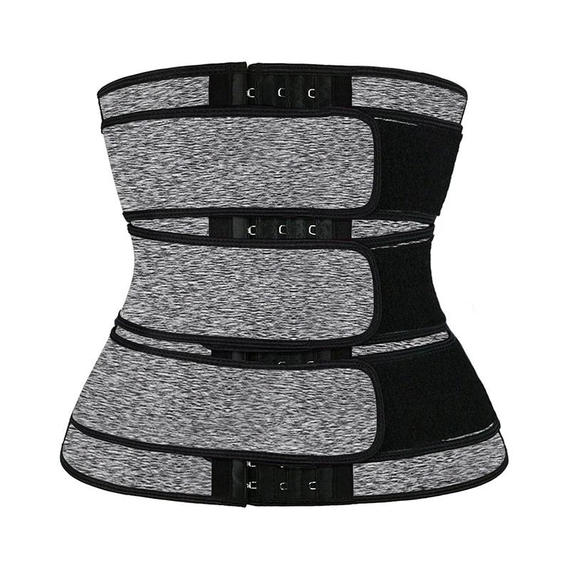 Men Waist Trainer Corset Workout Sweat Suit Belly Trimmer Belt Sports Compression Girdles Fitness Fat Burning