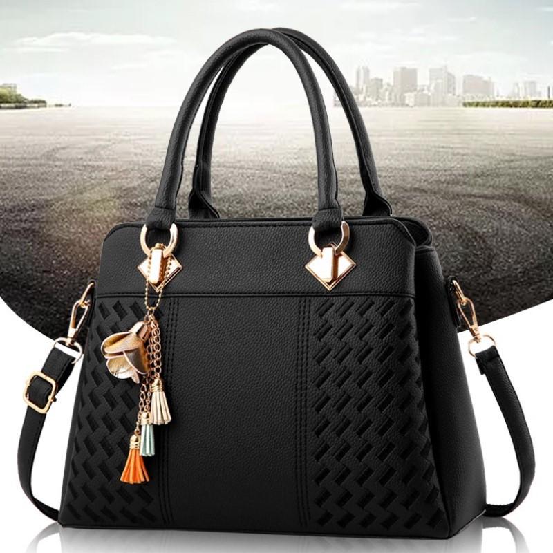 Dámská taška Nová móda Casual Crossbody kabelka Jednobarevná Kabelka přes rameno