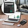 Solar Scientific Calculator Desktop Led Screen Cute Voice Calculator Suitable For Financial Office Student Calculation for Home