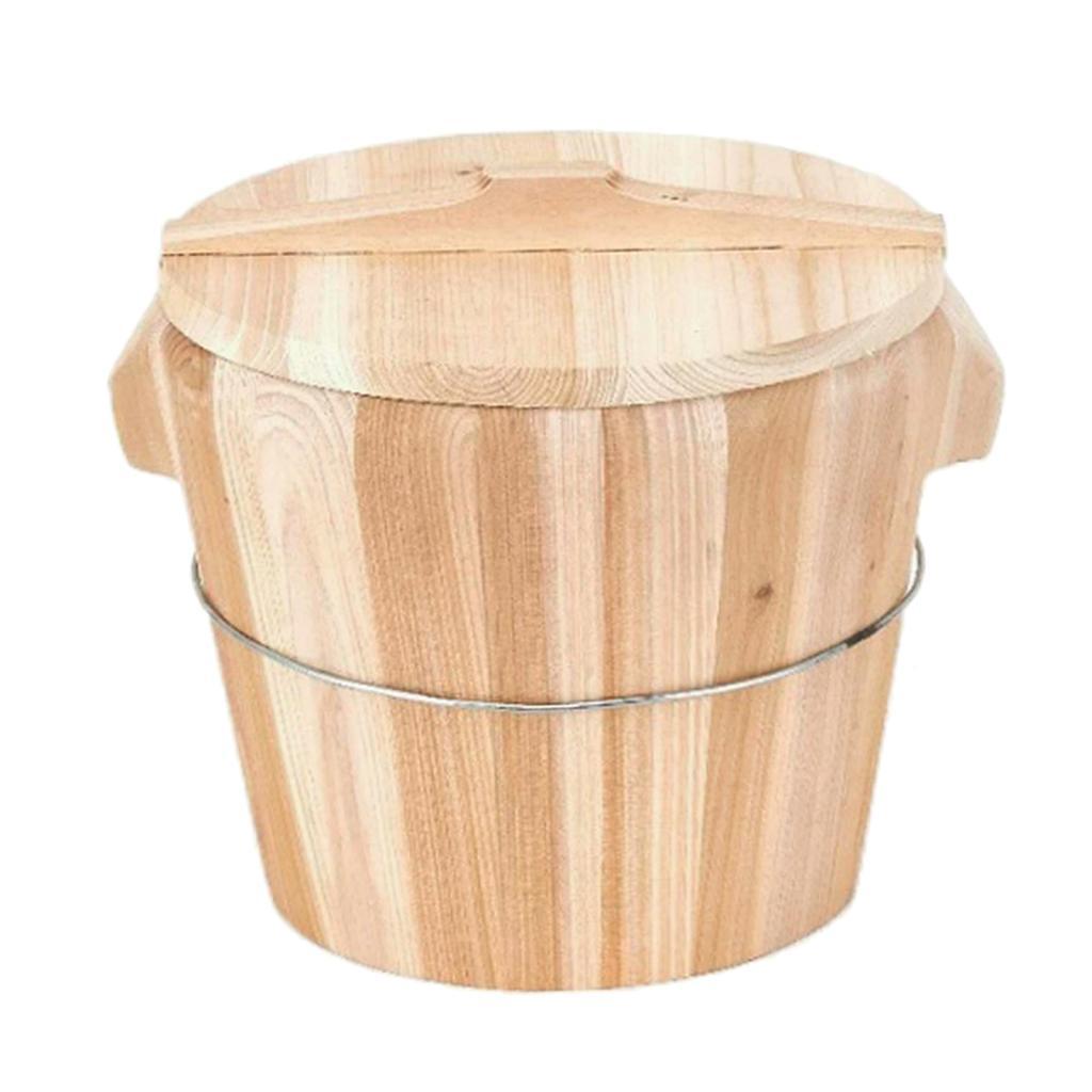 Wooden Rice Steamer Storage Container for Dumpling Restaurant Household