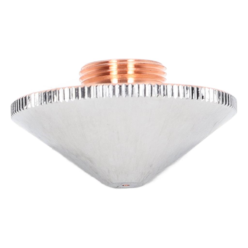 Laser Nozzle Double Layer 1.0mm Aperture Chrome Plated Copper Cutter Head for Replacement