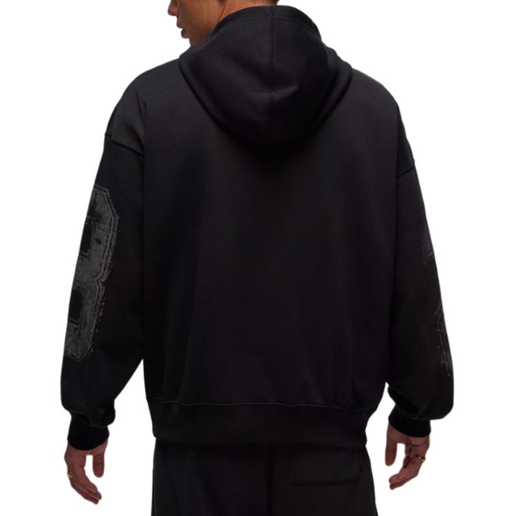 Jordan Letter Loose Fit Long Sleeve Hoodie Men Hoodies HV0093-010