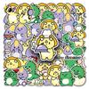 50 Little Dinosaur Graffiti Stickers Cartoon Cute Creative Guka Decorative Water Cup Mobile Laptop Stickers