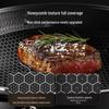 KOBACH 32cm 316L Stainless Steel Non-stick Honeycomb Wok