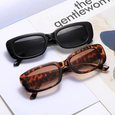 Sunglasses Women Retro Square Frame Sun Glasses Outdoor Sunglasses Girl Eyewear Frame Driver Goggles Car Accessories
