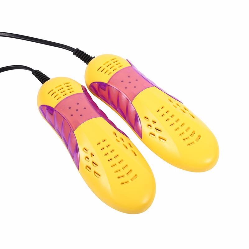 EU Plug Race Car Shape Light Shoe Dryer Foot Protector Boot Odor Deodorant Dehumidify  Shoes Drier
