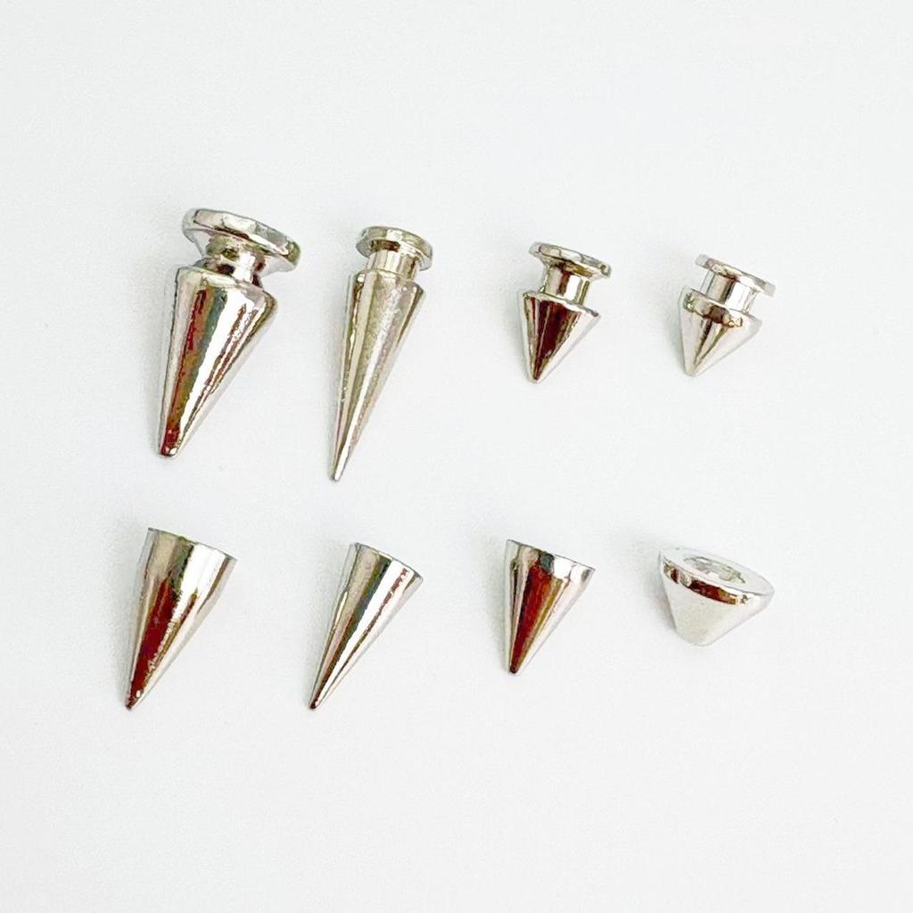 Punk Studs Handmade Craft Decoration Metal Studs Kit For Jackets Shoes Belt Bags Dog Collars Pants Jeans Down Jacket