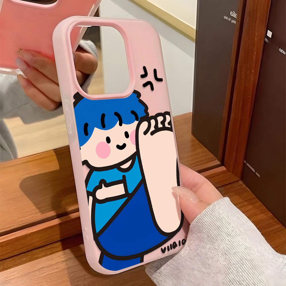 Painted Phone Case for iPhone 15 11 13 14 for 15 16 Pro Max 12 13 16 Pro Cute Fasion Funny Lanyard Phone Case Latest Top Selling Recommendations