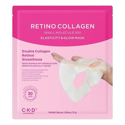 Retino Kolagen Małocząsteczkowy 300 Elastyczność i Blask Maska 31g*5SZT.