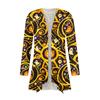 Damen Trendy Halloween-Print Langarm-Strickjacke Pullover für Lässige Herbstmode