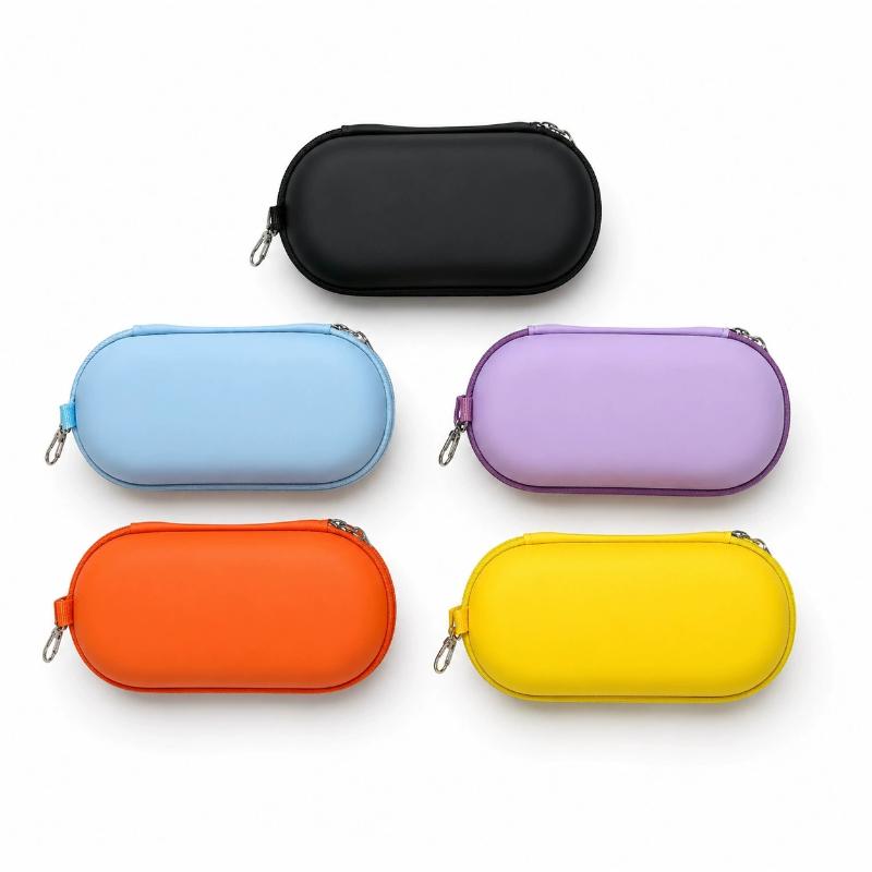 Durable Hard Shell Double Glasses Case Portable Simple Sunglasses Cases Eyeglass Storage Box For Women Men