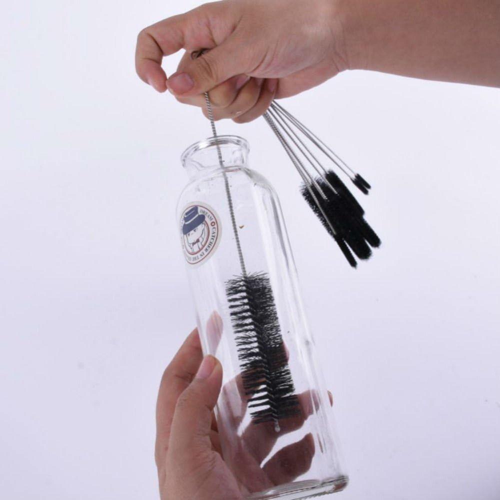 12/13Pcs Dust Removal Bottle Brush Cleaning Set Professional Pipe Brush Set  Sinks Cleaning