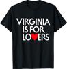 Retro Virginia ist für die Liebhaber T-Shirt Schwarz