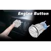ZenithAur Car Engine Start Push Button Switch Zinc Alloy LED