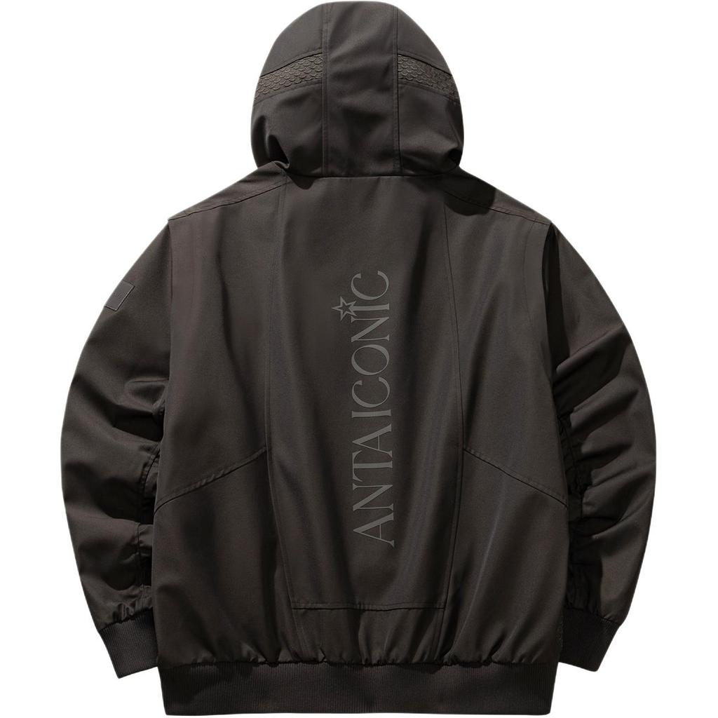 Anta X Iconic Collaboration Life Series Thick Warm Casual Hooded Jacket Men jackets 152618614-2