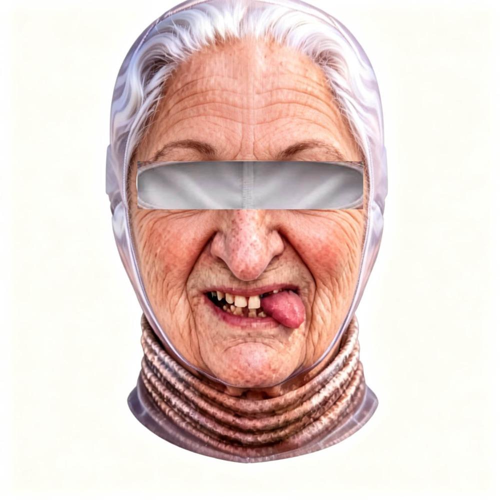 Unisex Size Funny Prank Mask 3D Print Motorcycle Ski Face Mask Motorcycle Riding Mask Motorcycle