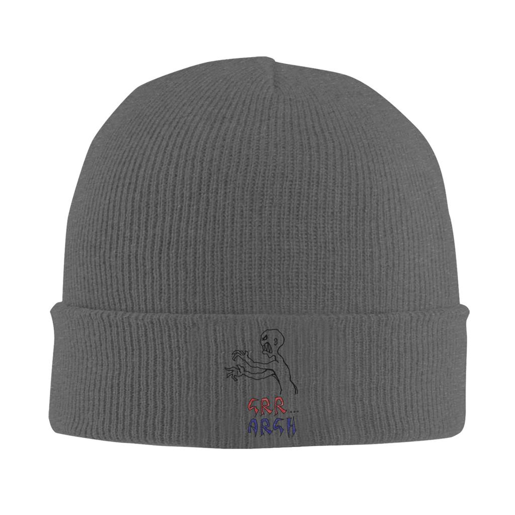 grr...argh with colour Winter Skullies Beanies Hat Warm Autumn Knitted Hats Bonnet Caps for Women Men