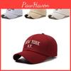 New Letter York Ny Embroidery Baseball Cap Sun Protection Breathable Hat Peaked