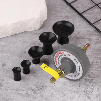Acessório Universal para Ferramenta de Lapidação de Válvulas C/ 5 Ventosas Para Furadeira de Haste de Retífica Kit Lapidador Para Válvula de Motor de Auto Moto