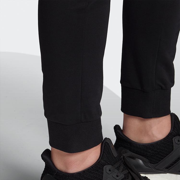 Adidas W Pt Ft Slim Solid Color Sports Casual Logo Knitted Long Pants Women bottoms Black FS8991