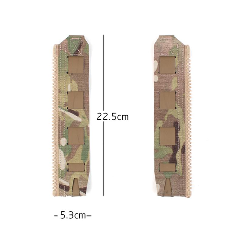 BEPAN Molle Specification Zipper Adapter Plate  Combat Backplane Package Link Bridge