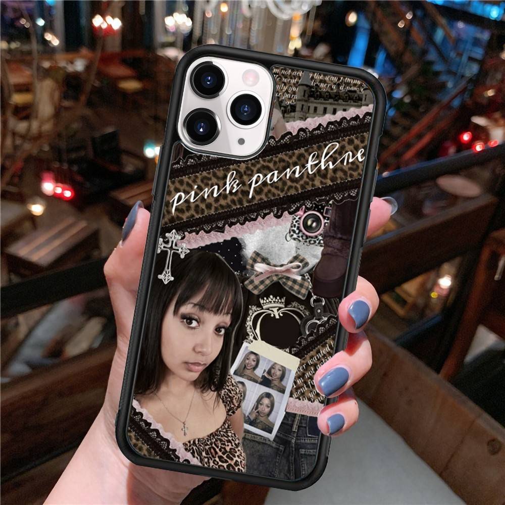 Singer P-Pinkpantheress Phone Case For IPhone 16 Pro Max 15 14 Plus 14 13 12 11 17 PC+TPU Cases Back Cover