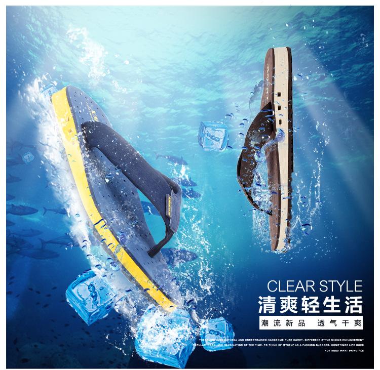 Fashion New Arrival Summer Men Flip Flops High Quality Beach Sandals Non-slide Male Slippers Zapatos Hombre Casual Shoes