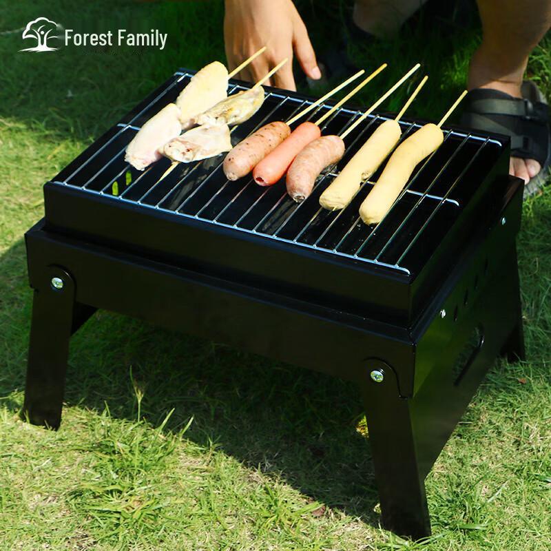 Outdoor Stainless Steel Charcoal Grill