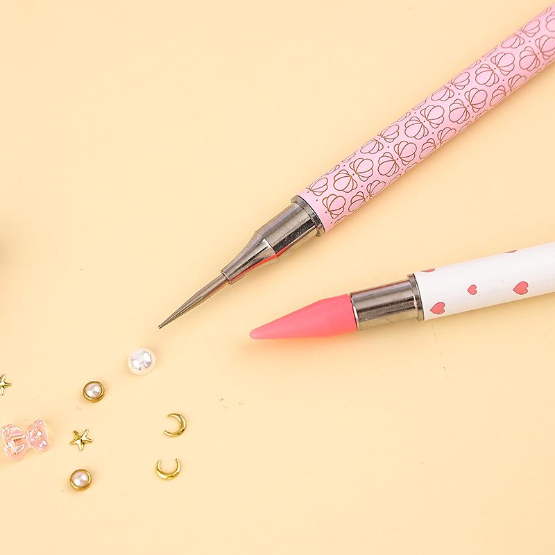 Dual-Ended Rhinestone Wax Pencil for Nail Art