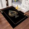 Ace of Spades Card Design suitable as a non-slip mat for the living room or bedroom sofa