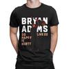 Novelty New Popular Bryan Adams  T-Shirt Men Round Collar Cotton T Shirt  Short Sleeve Tees Summer Clothing
