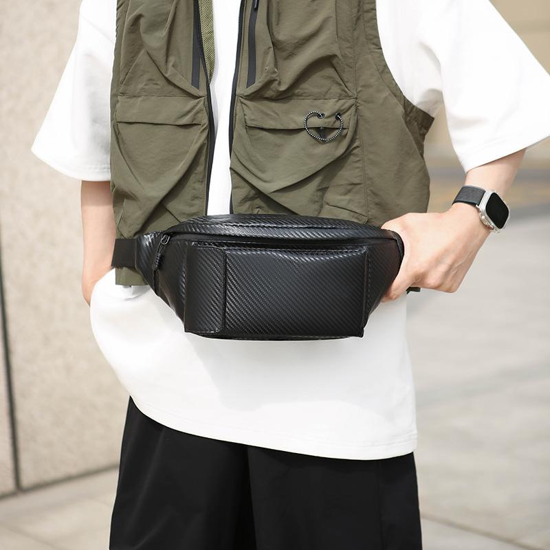 Men's Fashionable and Simple Single-shoulder Crossbody Small Backpack Outdoor Sports Cycling Waist Bag