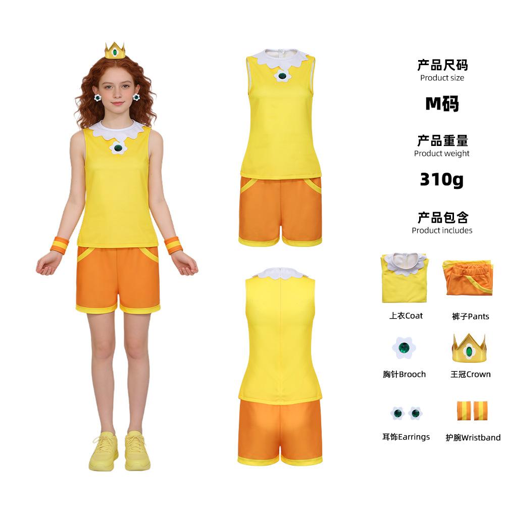 5. Super Mario Movie Princess Peach Daisy Rosata cosplay costumes