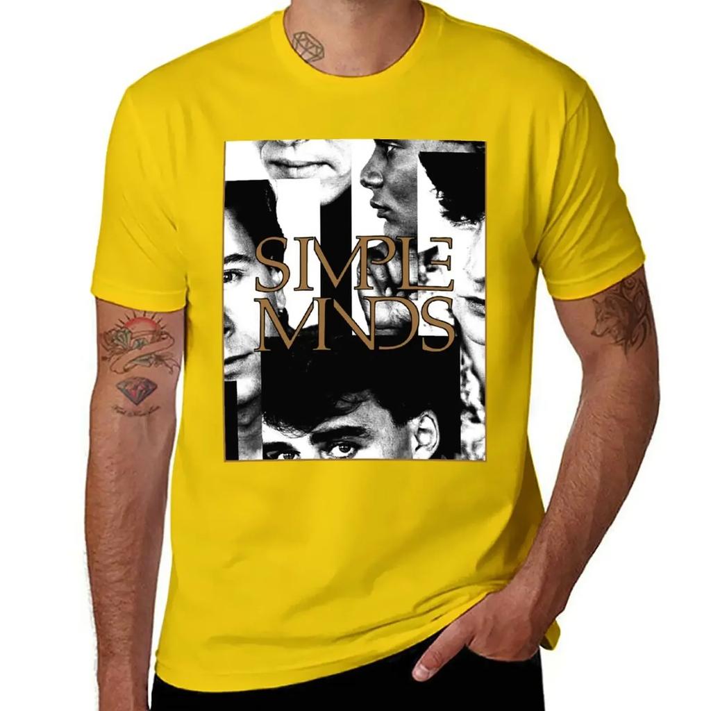 Simple Minds - Once Upon A Time T-Shirt neue Ausgabe Oversize-T-Shirts für Herren