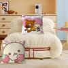 Rilakkuma Cushion Cover Inches Farmhouse Decor Home Throw Pillow Covers For Couch Decorations