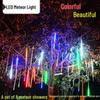 LED Meteor Shower Tree String Lights