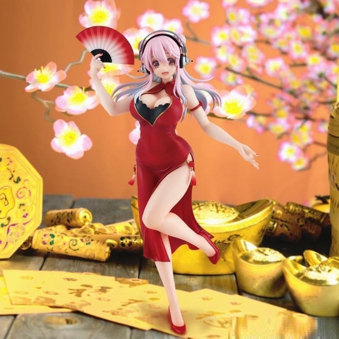 Super Sonico Trio-Try-iT Figure Chinese Dress Ver. Figure Approx. 21cm